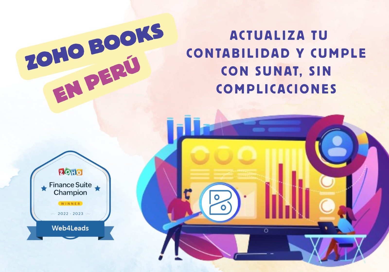 Zoho Books en Perú: Actualiza tu contabilidad y cumple con SUNAT, sin complicaciones  